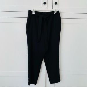Simply Style by Sears Black Pull On Pants Size Large